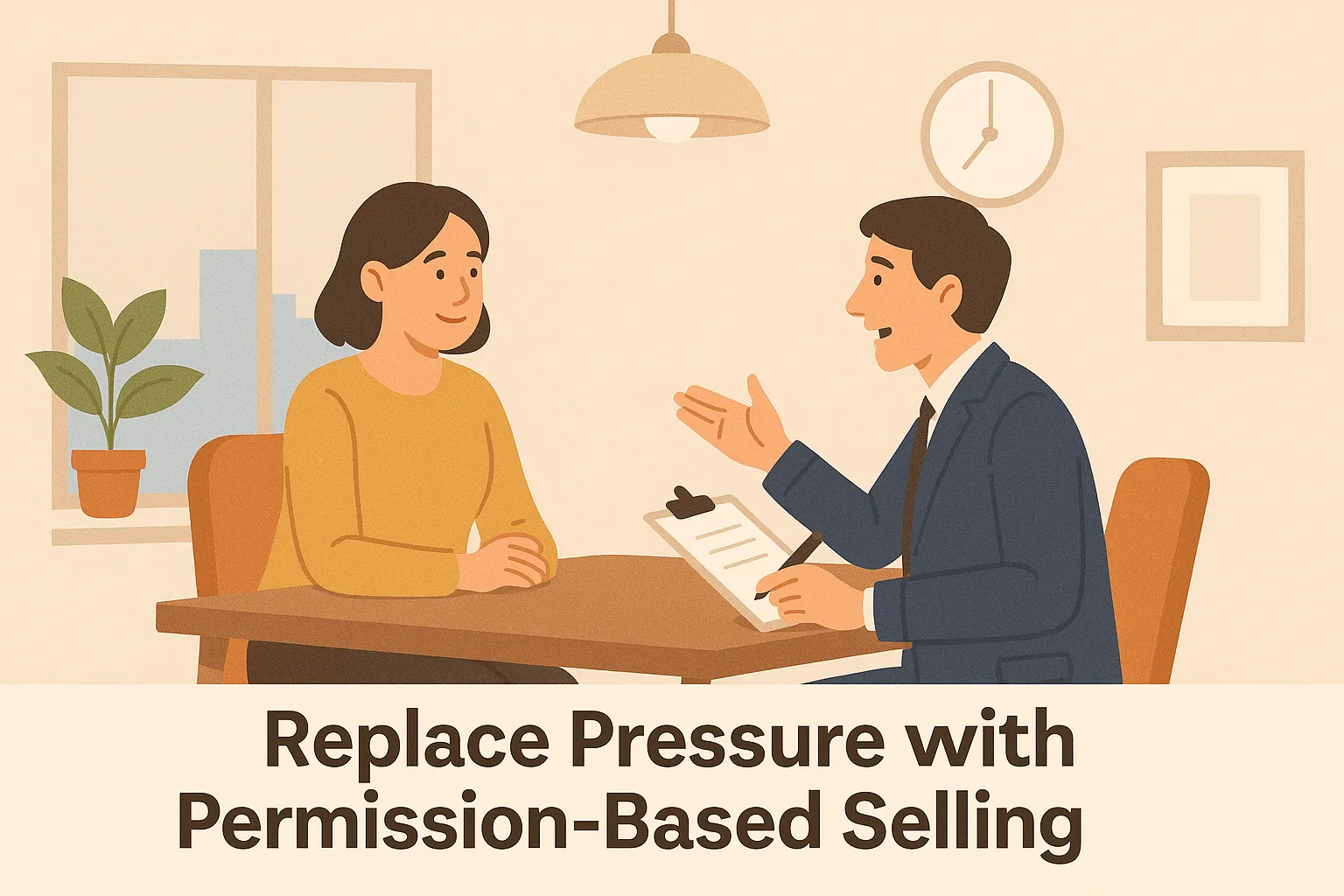 Replace Pressure with Permission-Based Selling