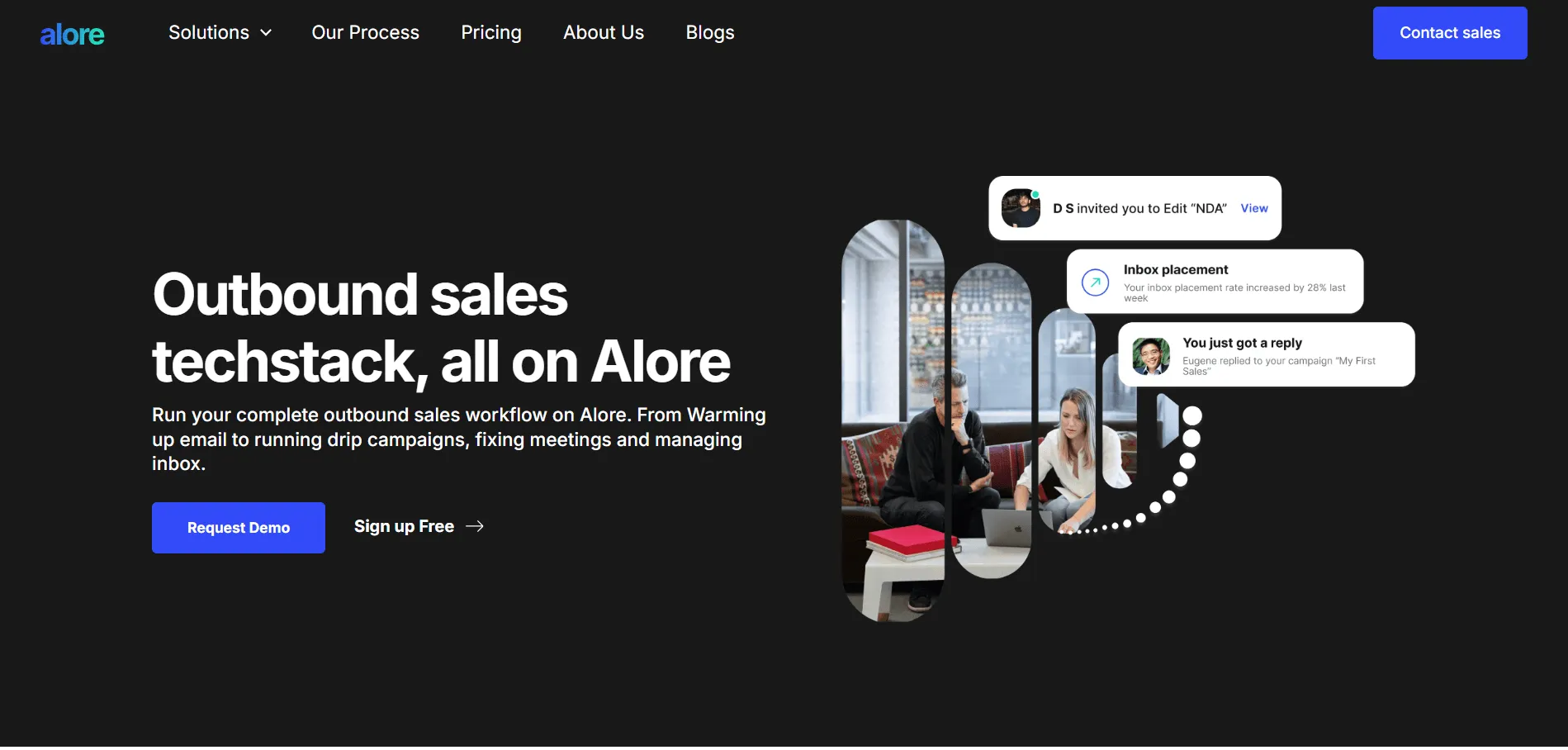 Alore – Best All-in-One AI Assistant for Sales Reps