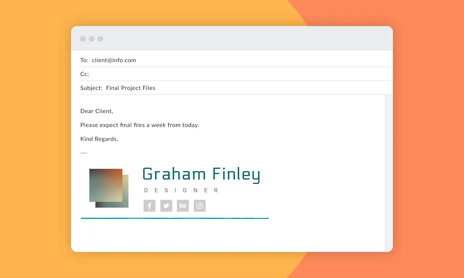 Email Signature – Make Your Closing Line Count