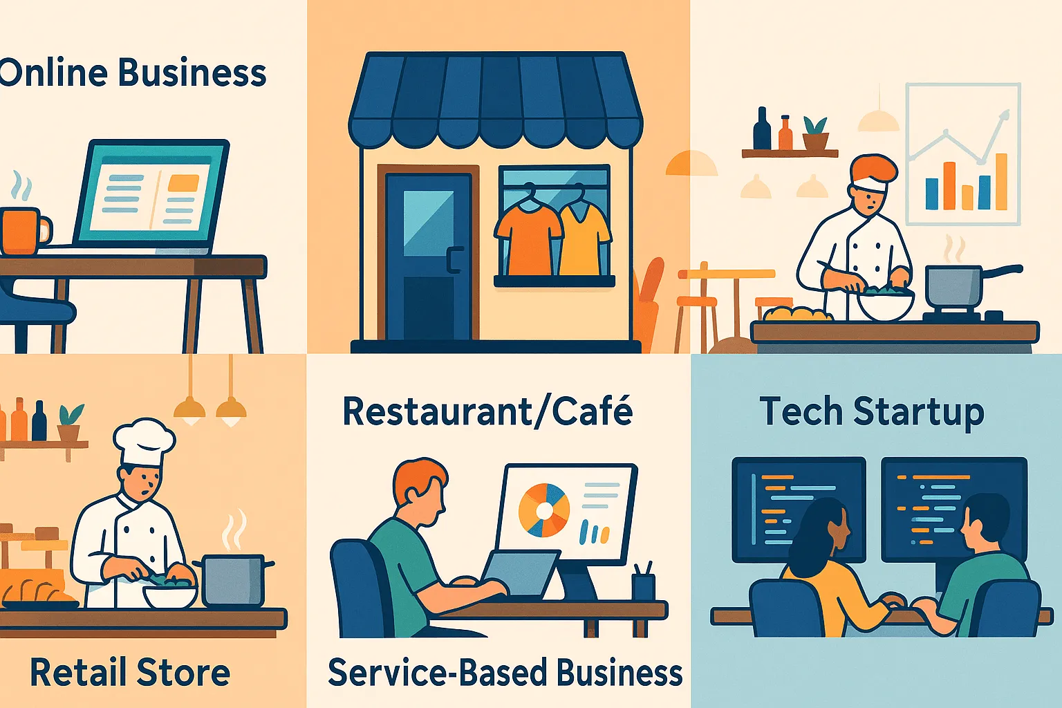 Breaking Down Startup Costs by Business Type