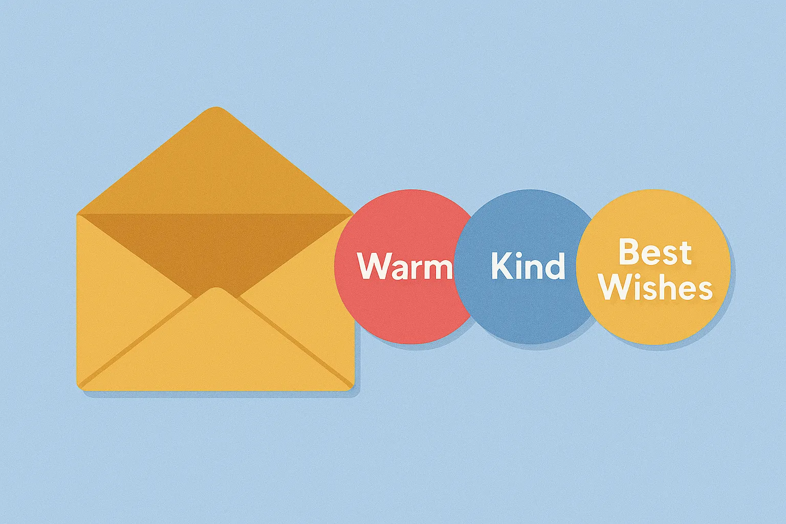 When to Choose Warm Regards, Kind Regards, or Best Wishes