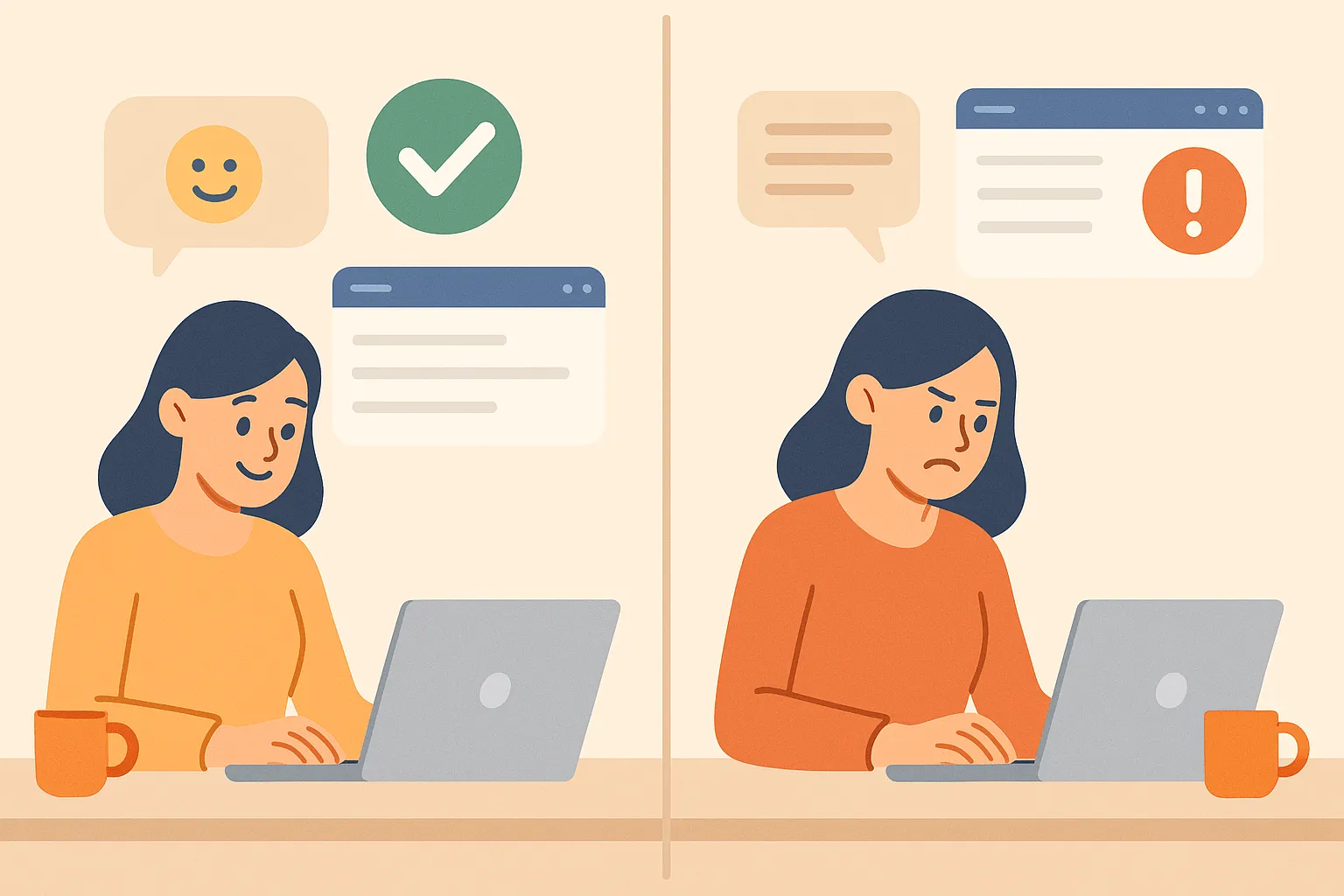 Be Polite and Friendly, Not Pushy