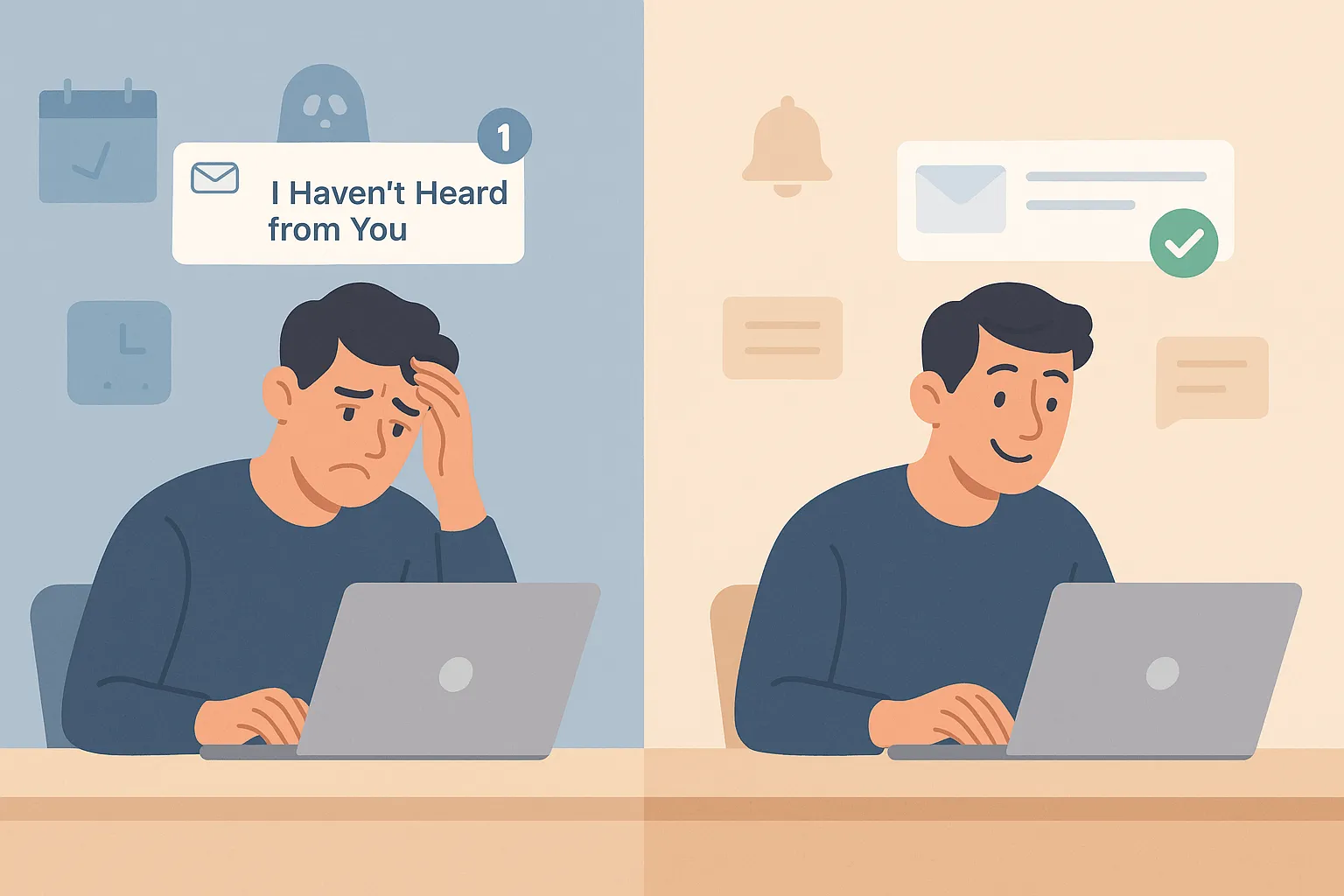 Why "I Haven’t Heard from You" Needs a Rethink