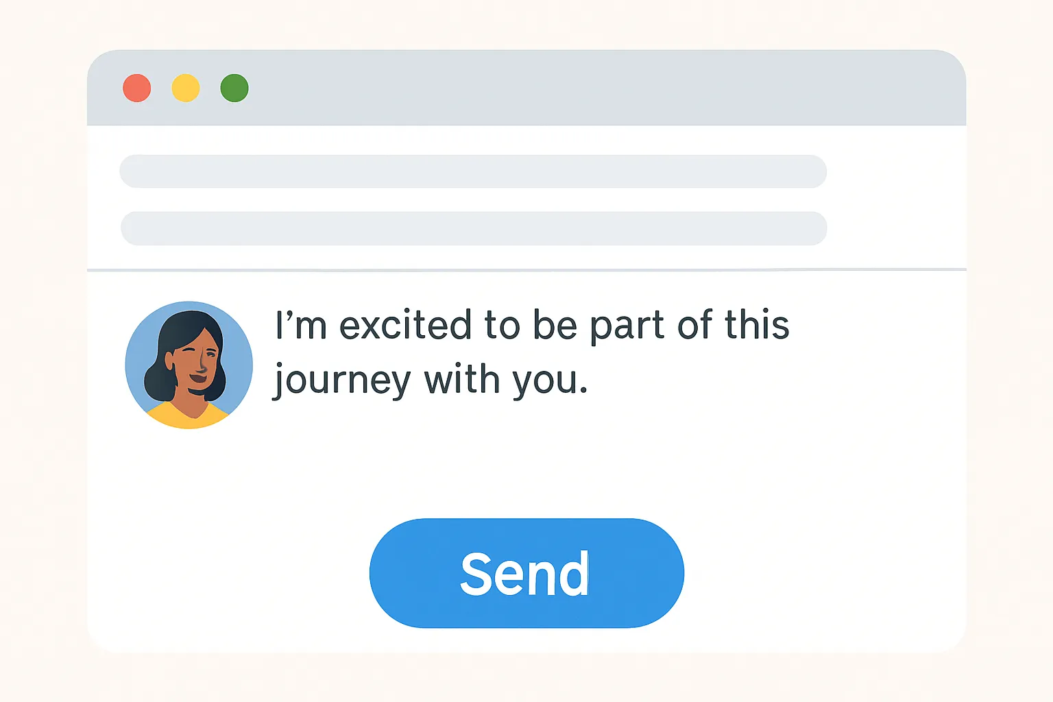 Begin with a Friendly, Professional Opening Line