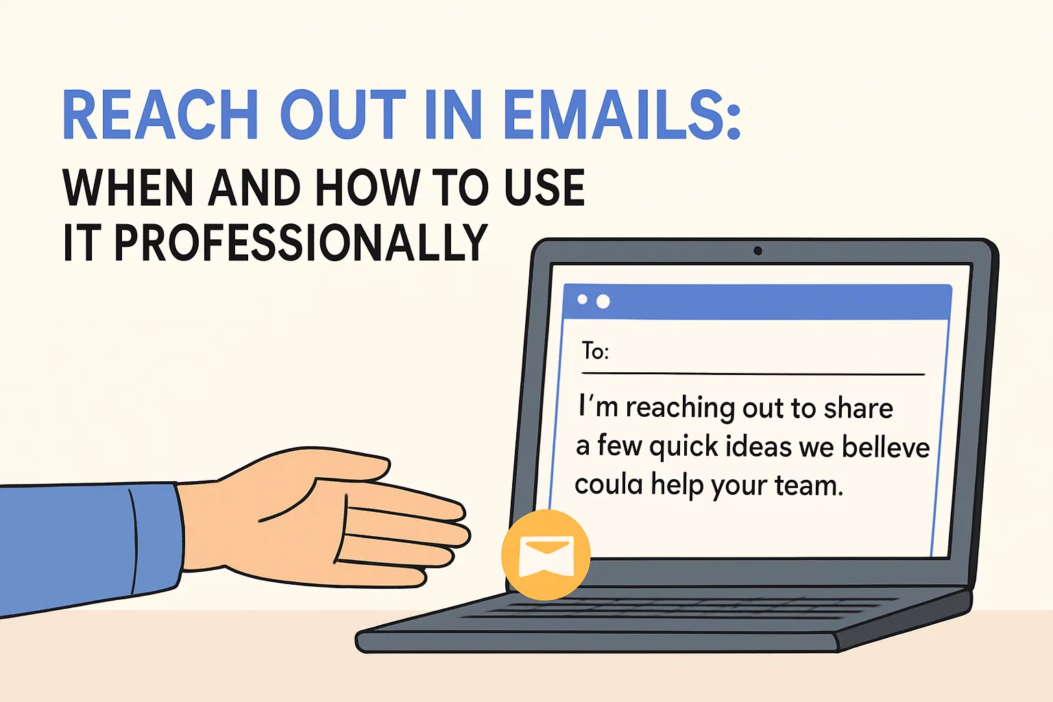 Reach Out in Emails: When and How to Use It Professionally