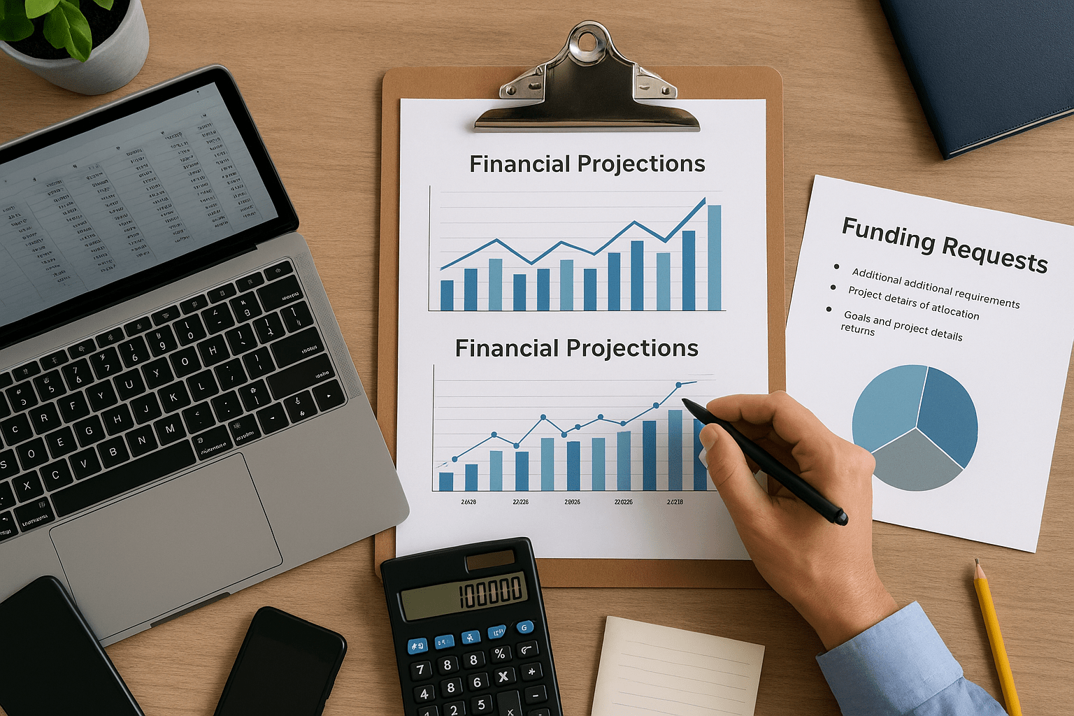 Financial Projections and Funding Requests
