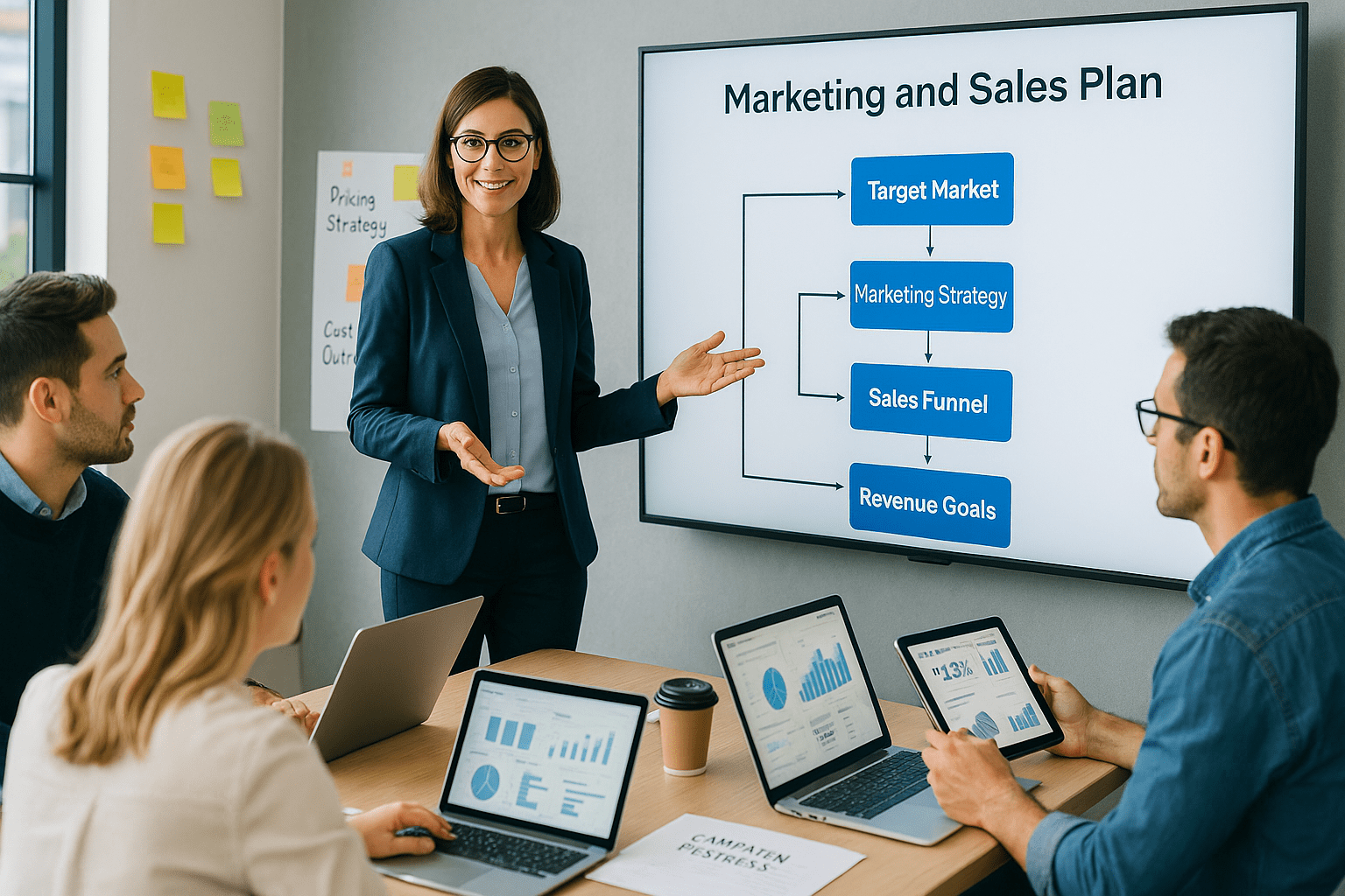Marketing and Sales Plan to Reach Target Market