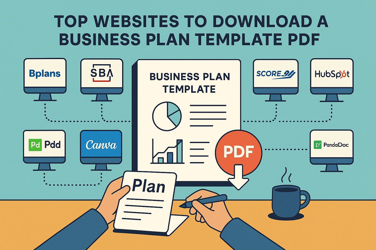 Top Websites to Download a Business Plan Template PDF