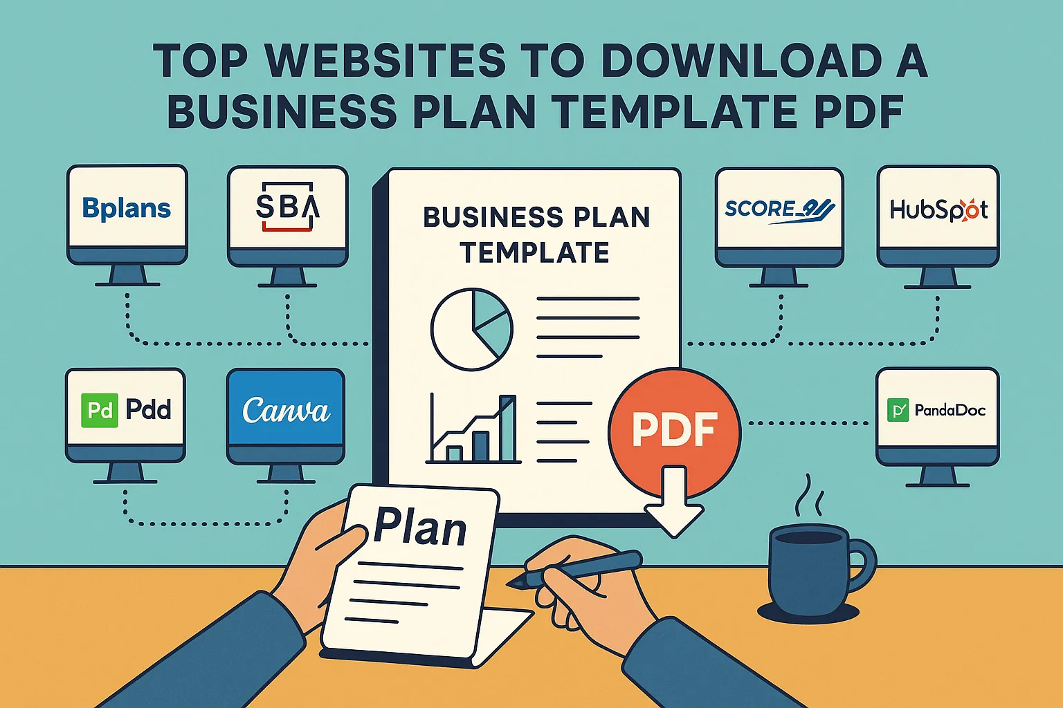 Top Websites to Download a Business Plan Template PDF