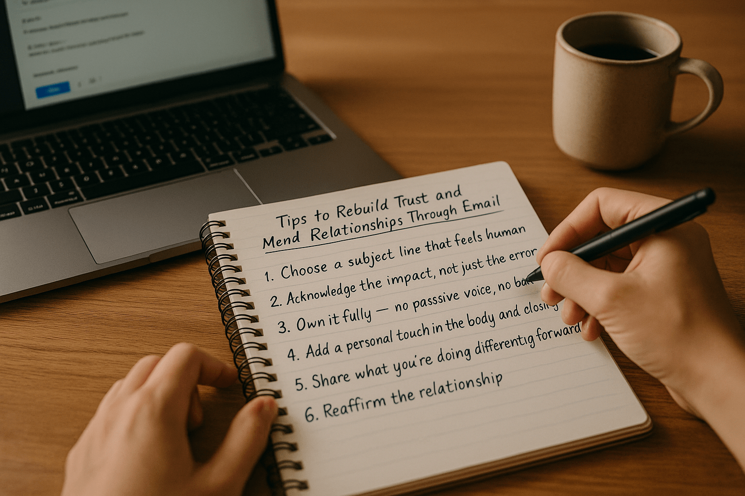 Tips to Rebuild Trust and Mend Relationships Through Email