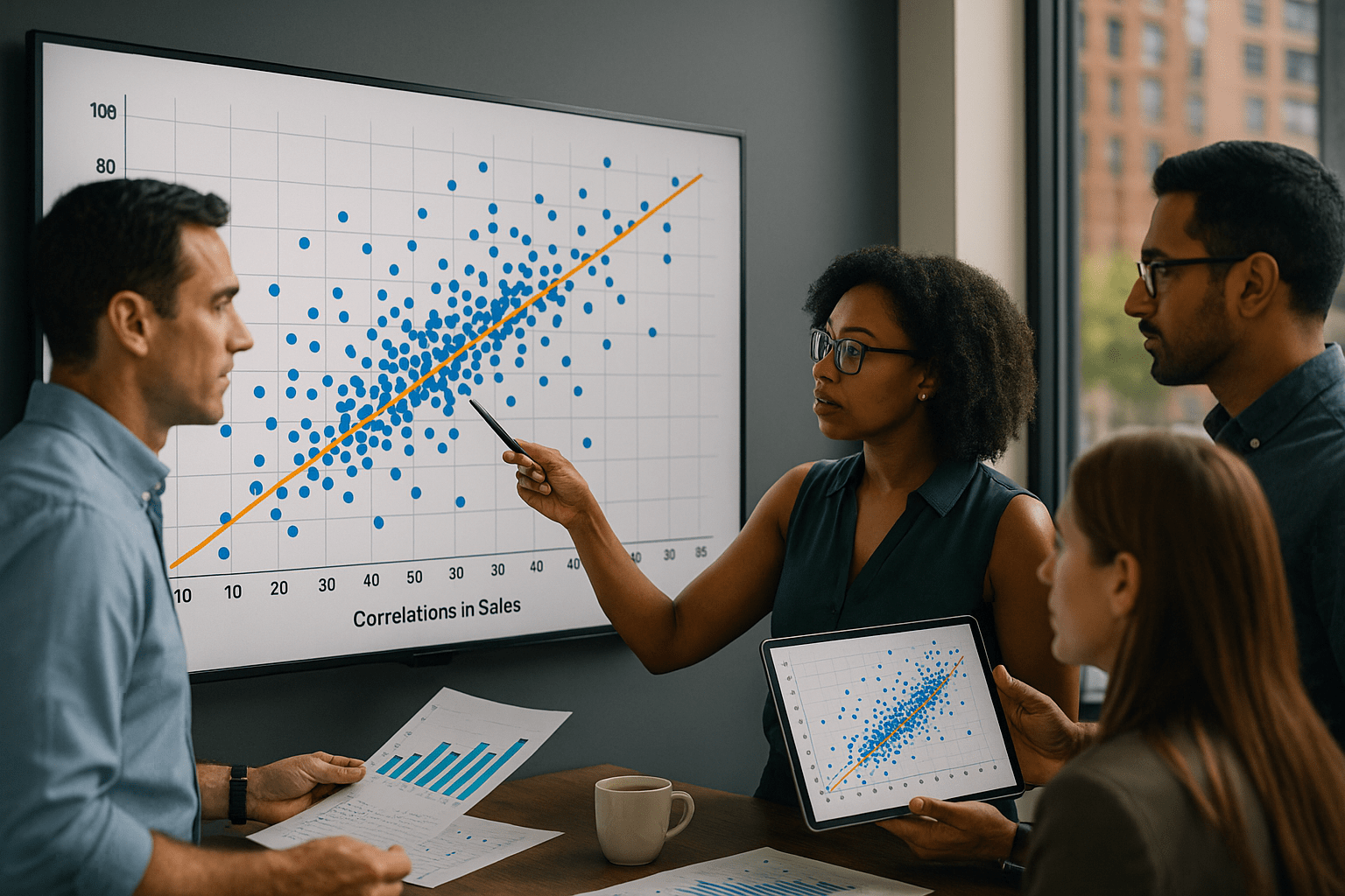 Scatter Plot: Discover Correlations in Sales Data