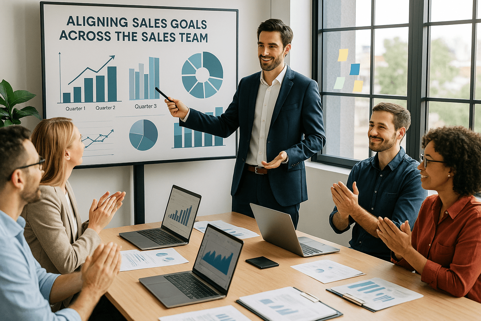 How Sales Leaders Align Sales Goals Across the Sales Team