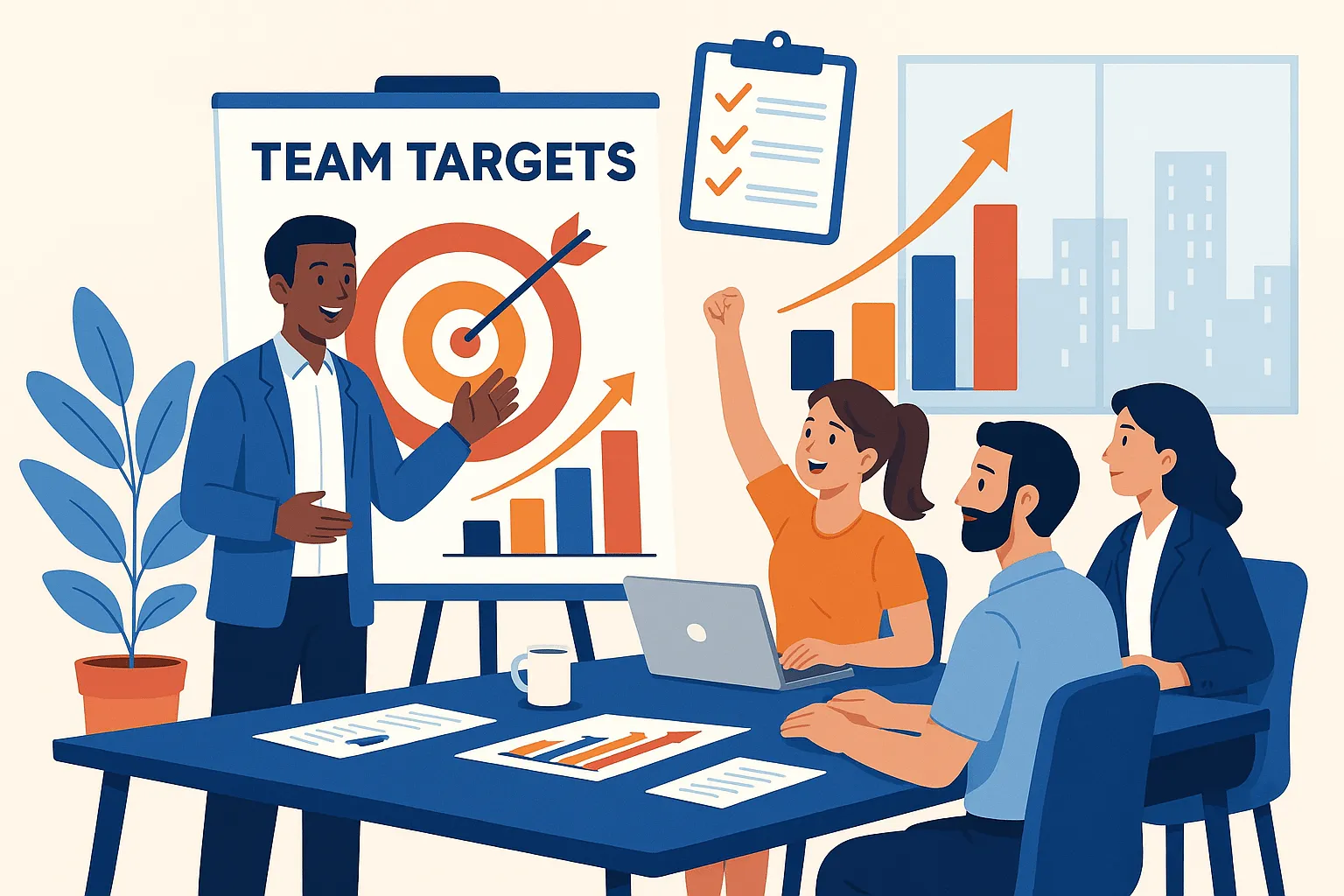How to Build Team Targets That Motivate Sales Team Members