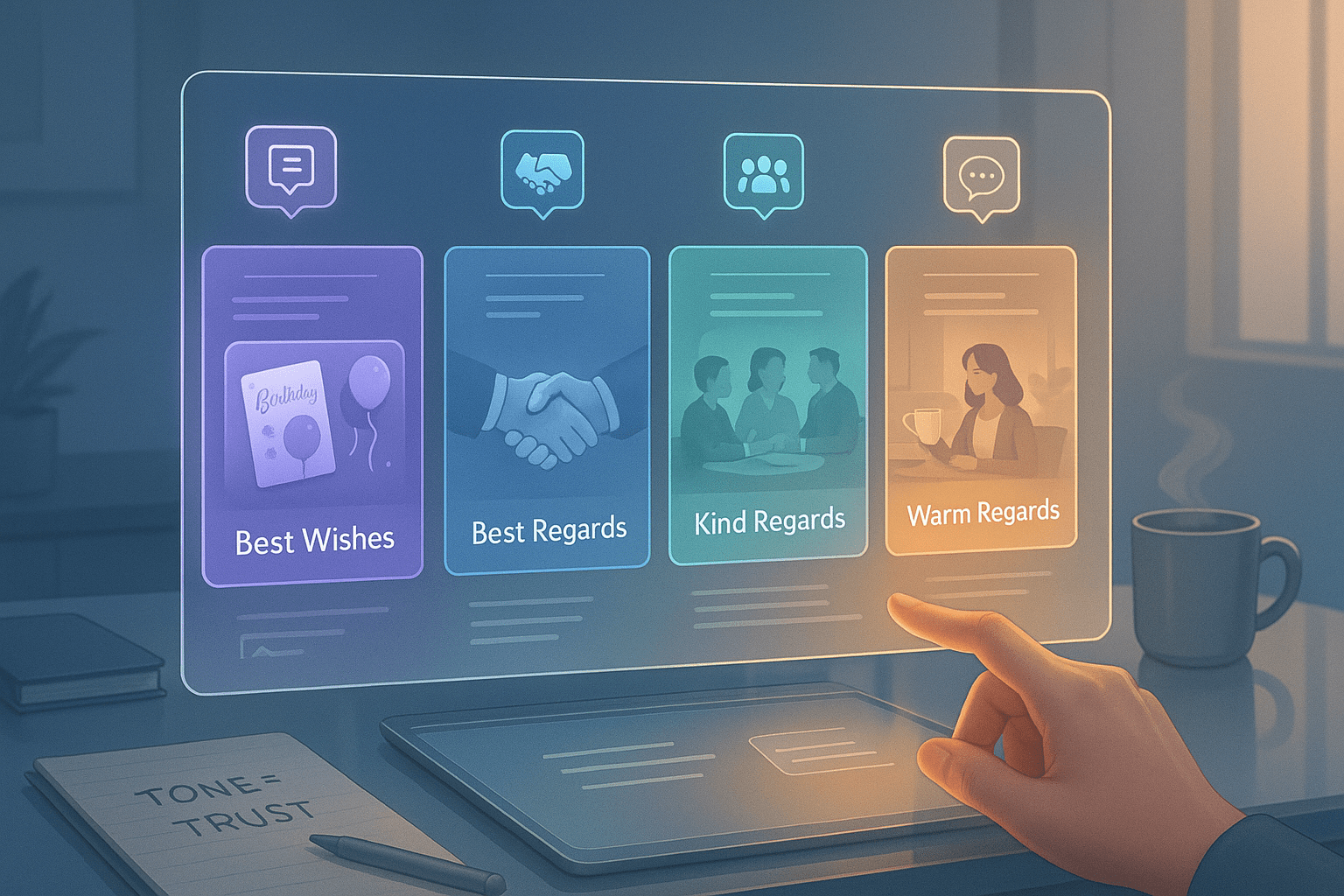 When to Choose Best Wishes, Best Regards, Kind Regards, or Warm Regards