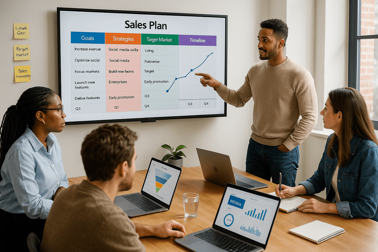 Real Example of Sales Plan from a Fast-Growing Business