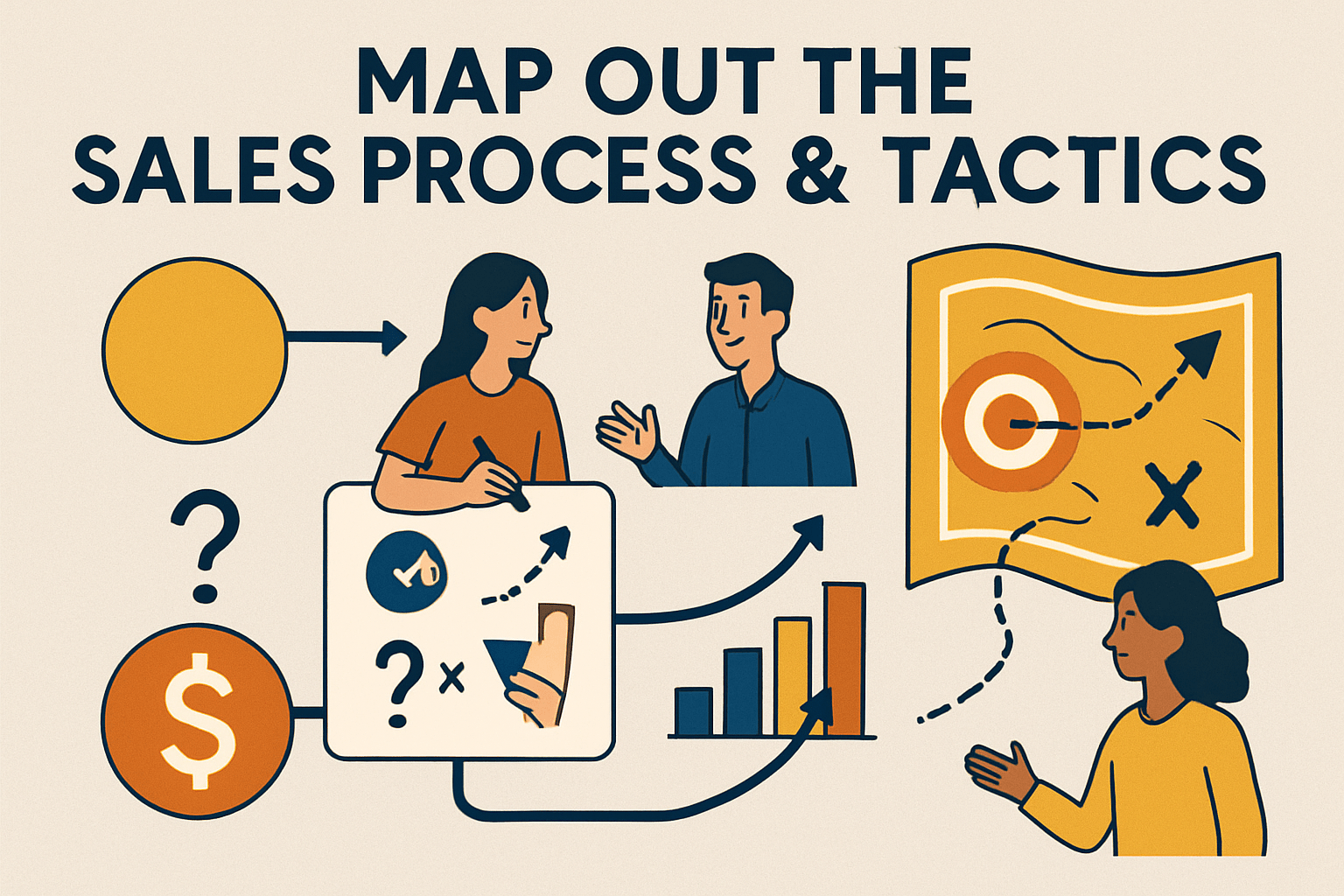Map Out the Sales Process & Tactics