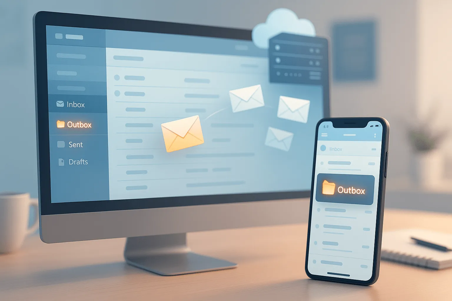 What is an Outbox in Email?