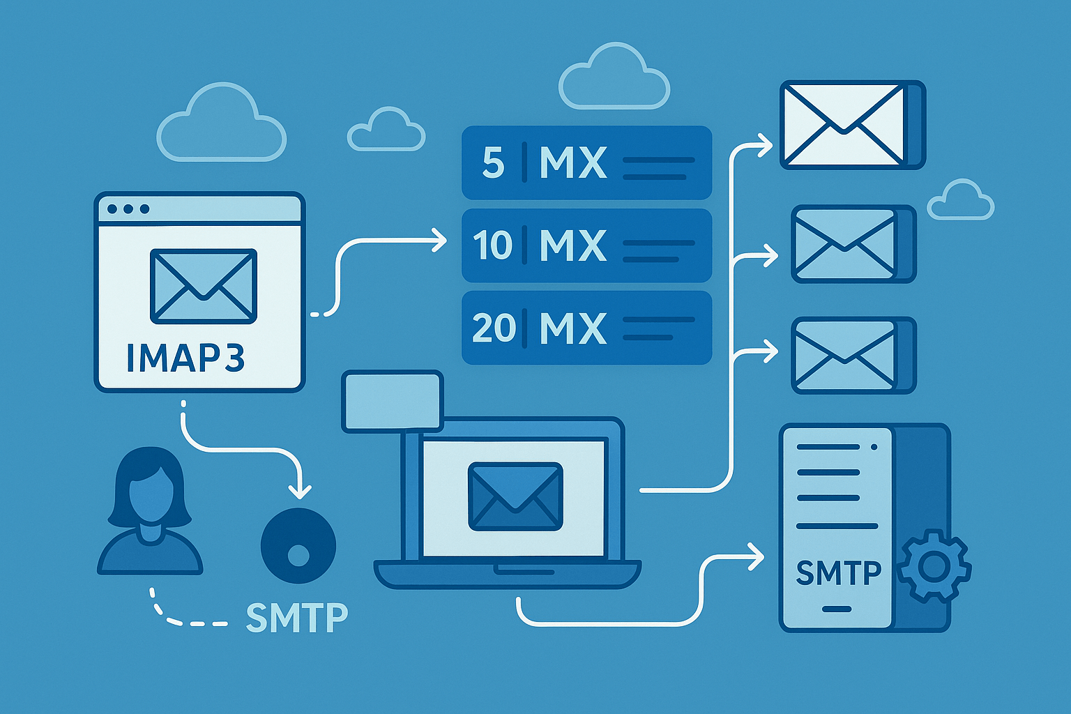 MX Records and Email Protocols
