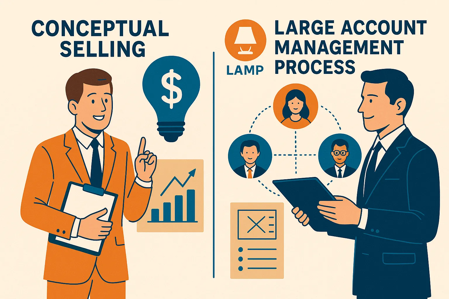 Conceptual Selling and Large Account Management Process (LAMP)