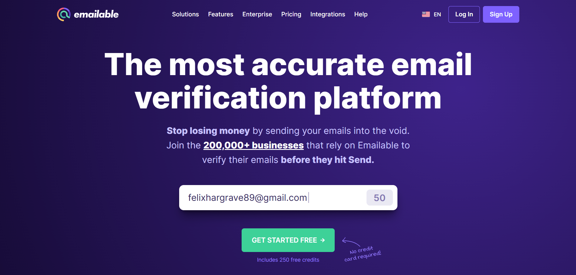 Emailable