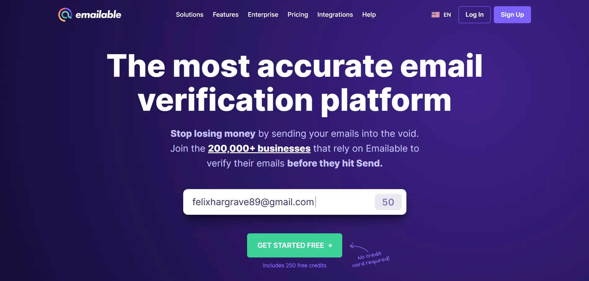 Emailable