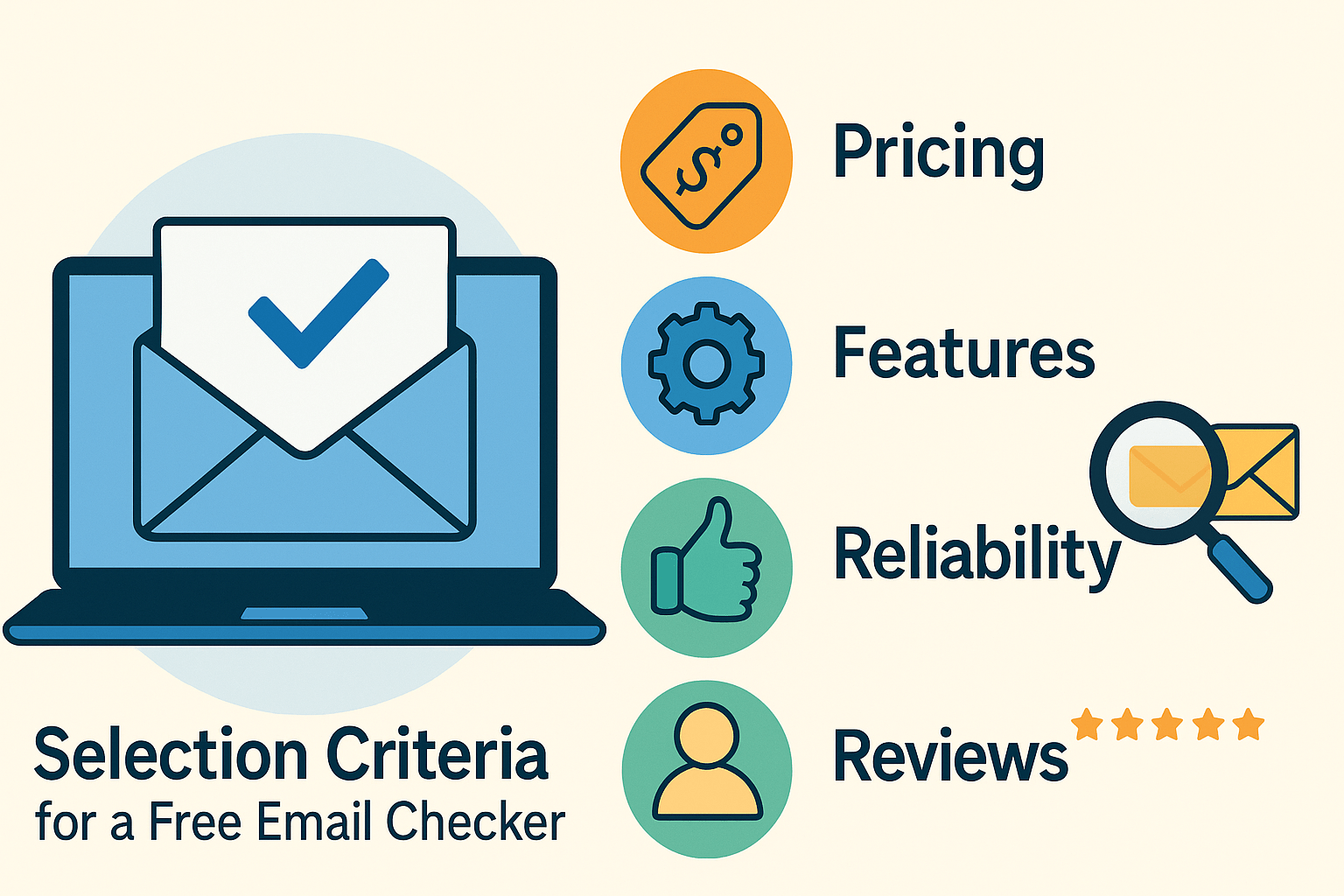 Selection Criteria for a Free Email Checker Tool