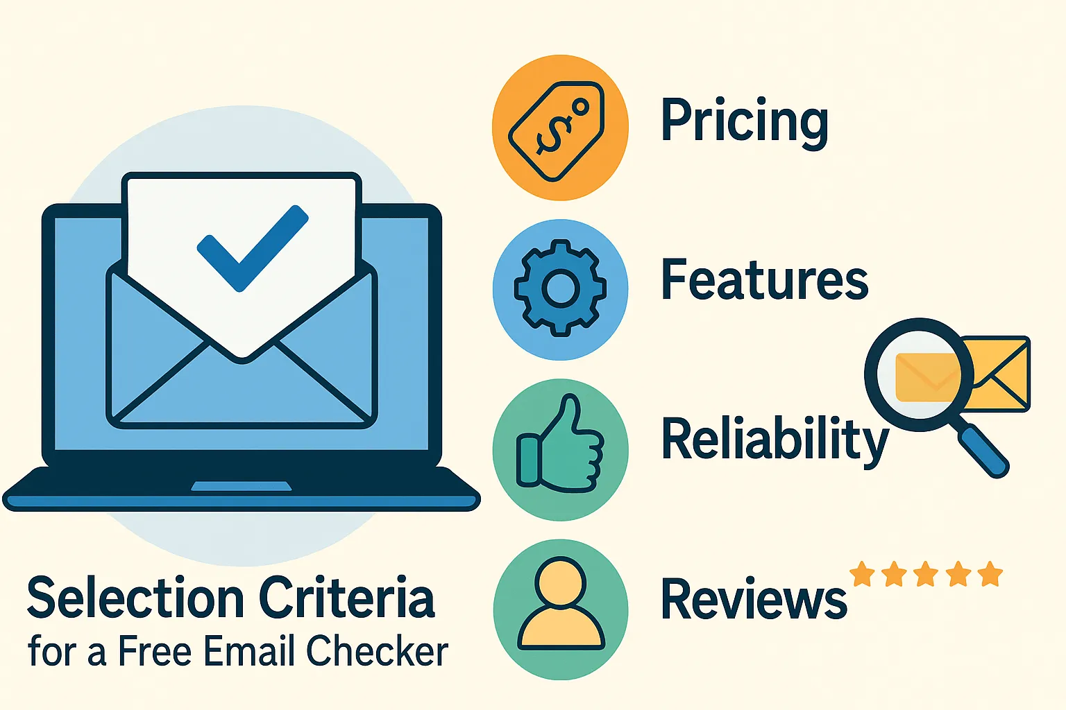 Selection Criteria for a Free Email Checker Tool