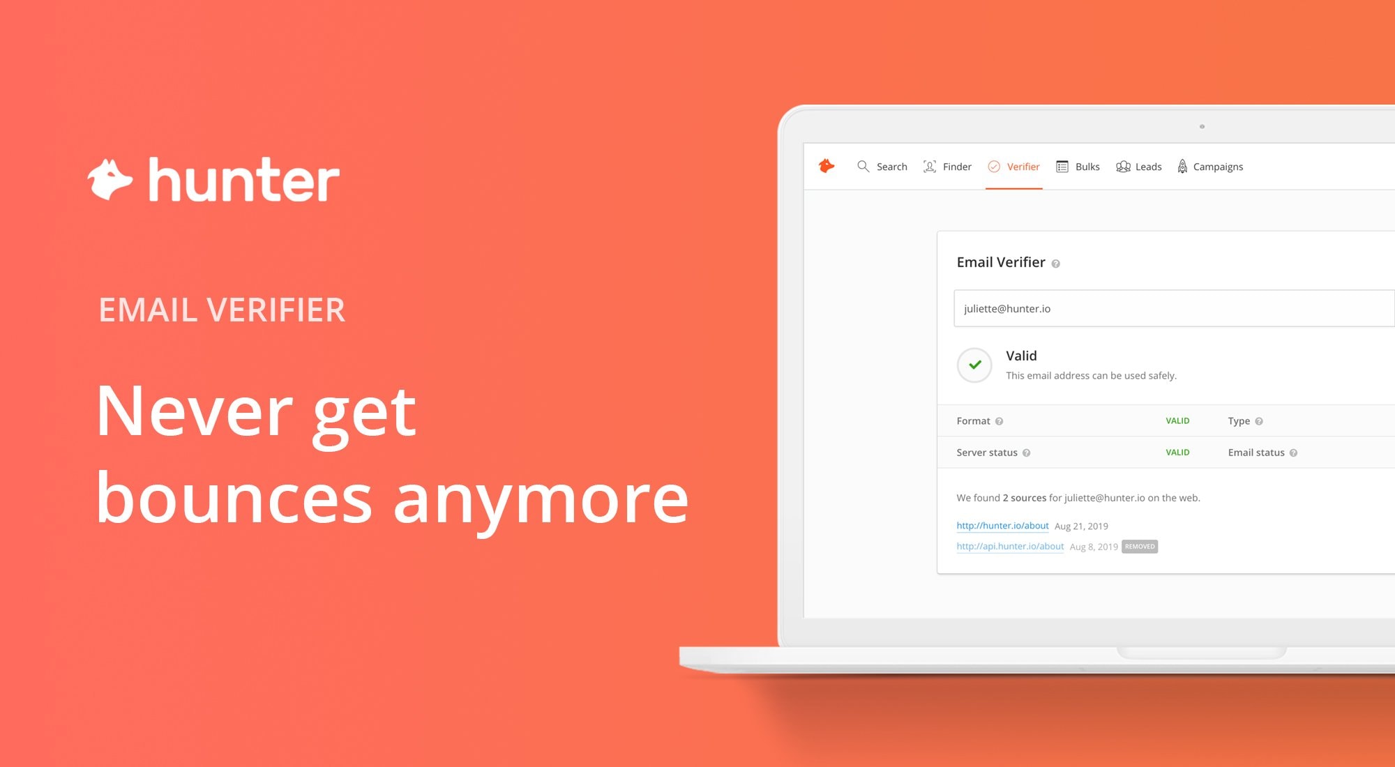 Hunter (Email Verifier)