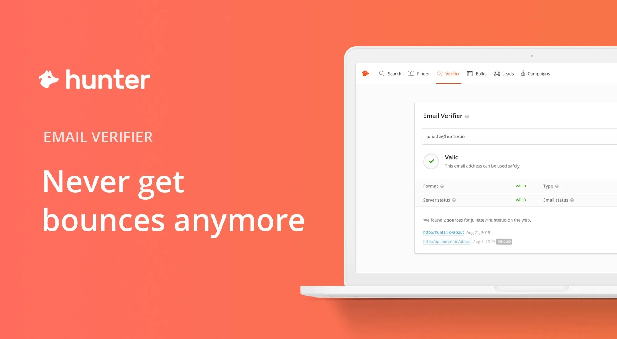 Hunter (Email Verifier)