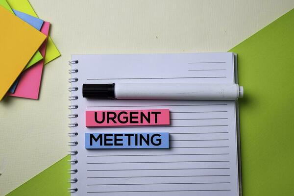 Urgent Meeting Request Email Template