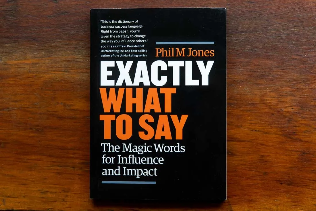 Exactly What to Say by Phil M. Jones