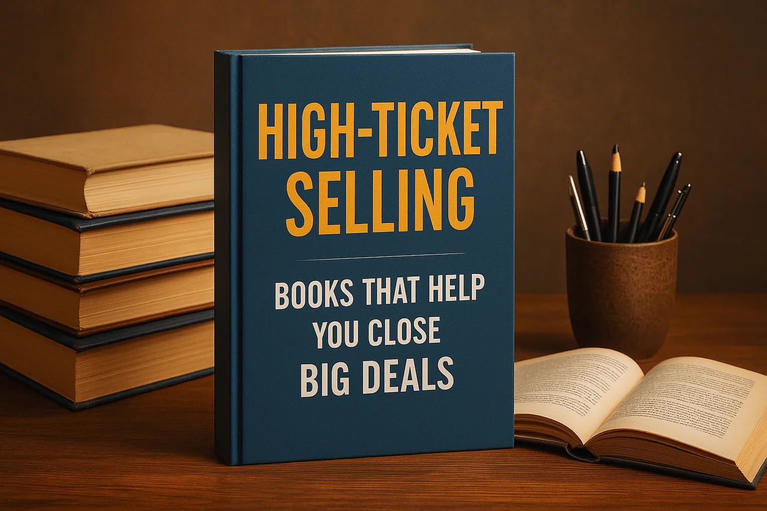 High-Ticket Selling: Books That Help You Close Big Deals