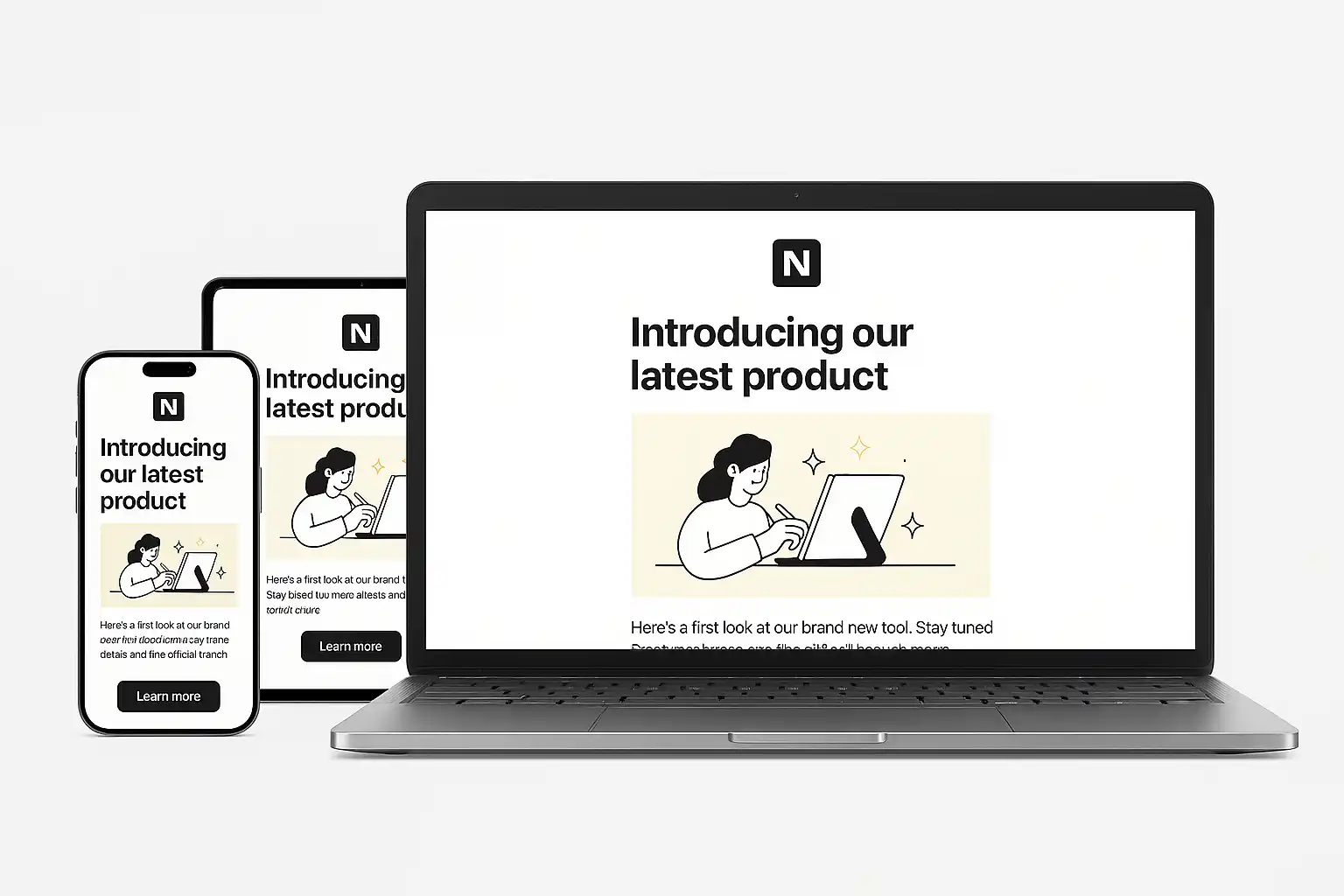 Product Launch Email (Example: Notion) — Using eye-catching email campaigns to build hype