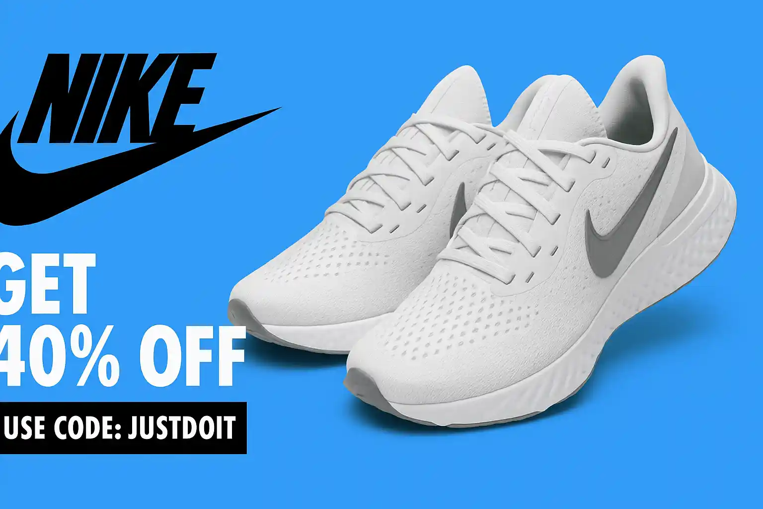 Promotional Email (Example: Nike) — Turning a discount code into a 40% CTR