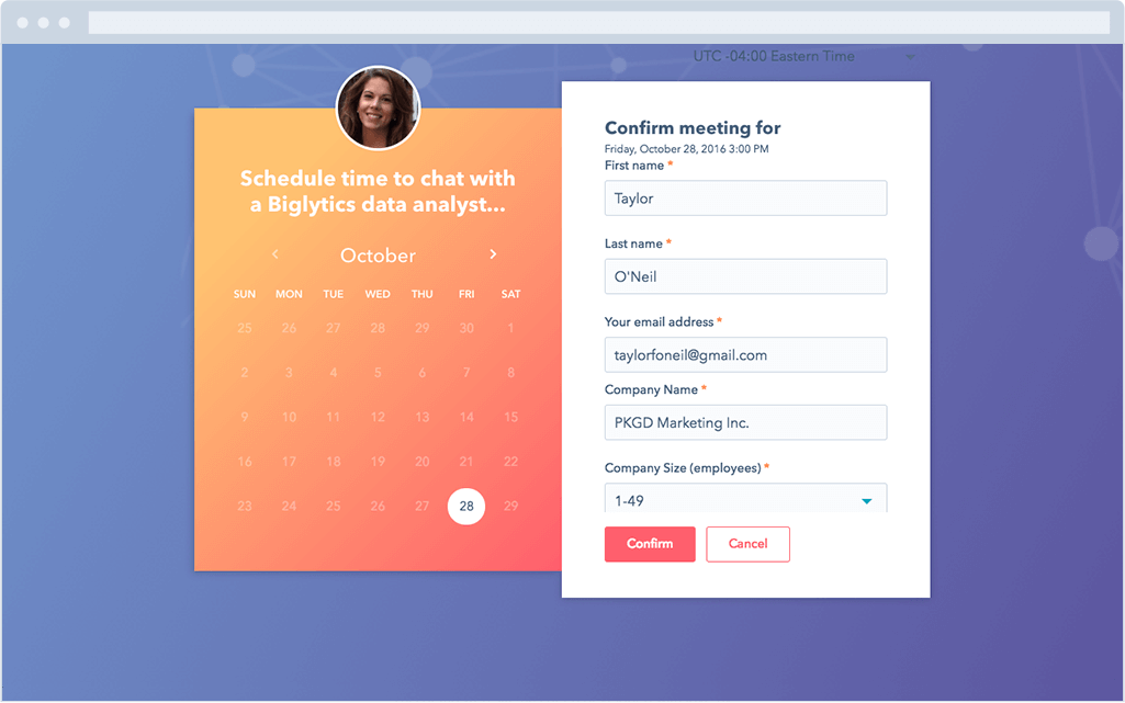 HubSpot Meeting Scheduler