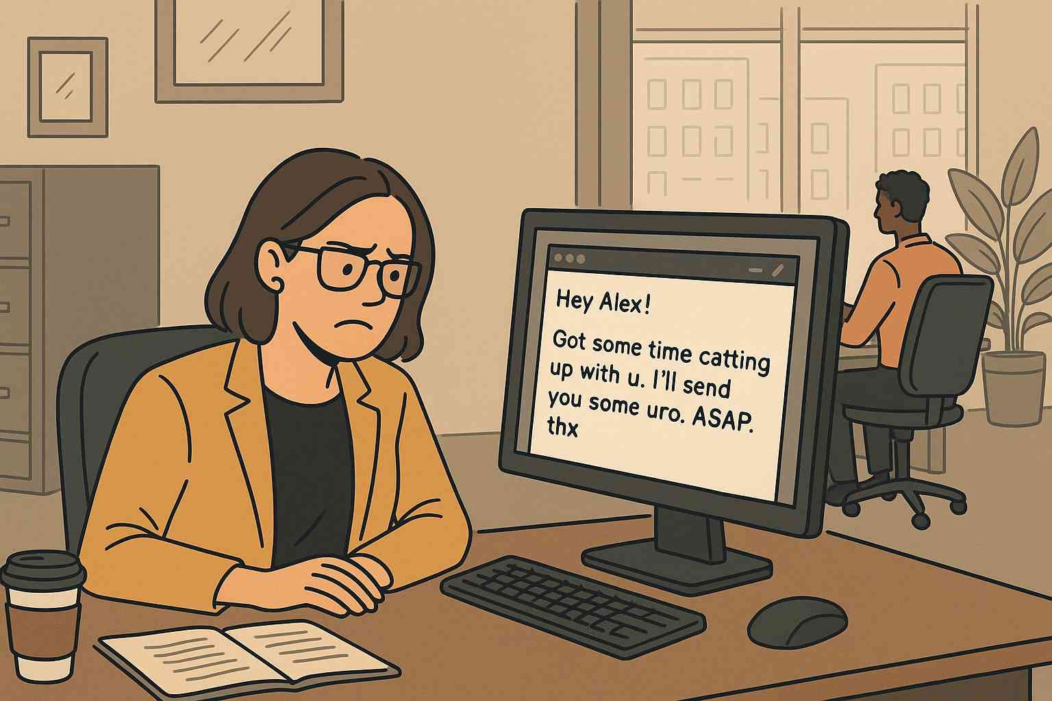 Bad Email Example #3: The Wrong Tone or Informal Language