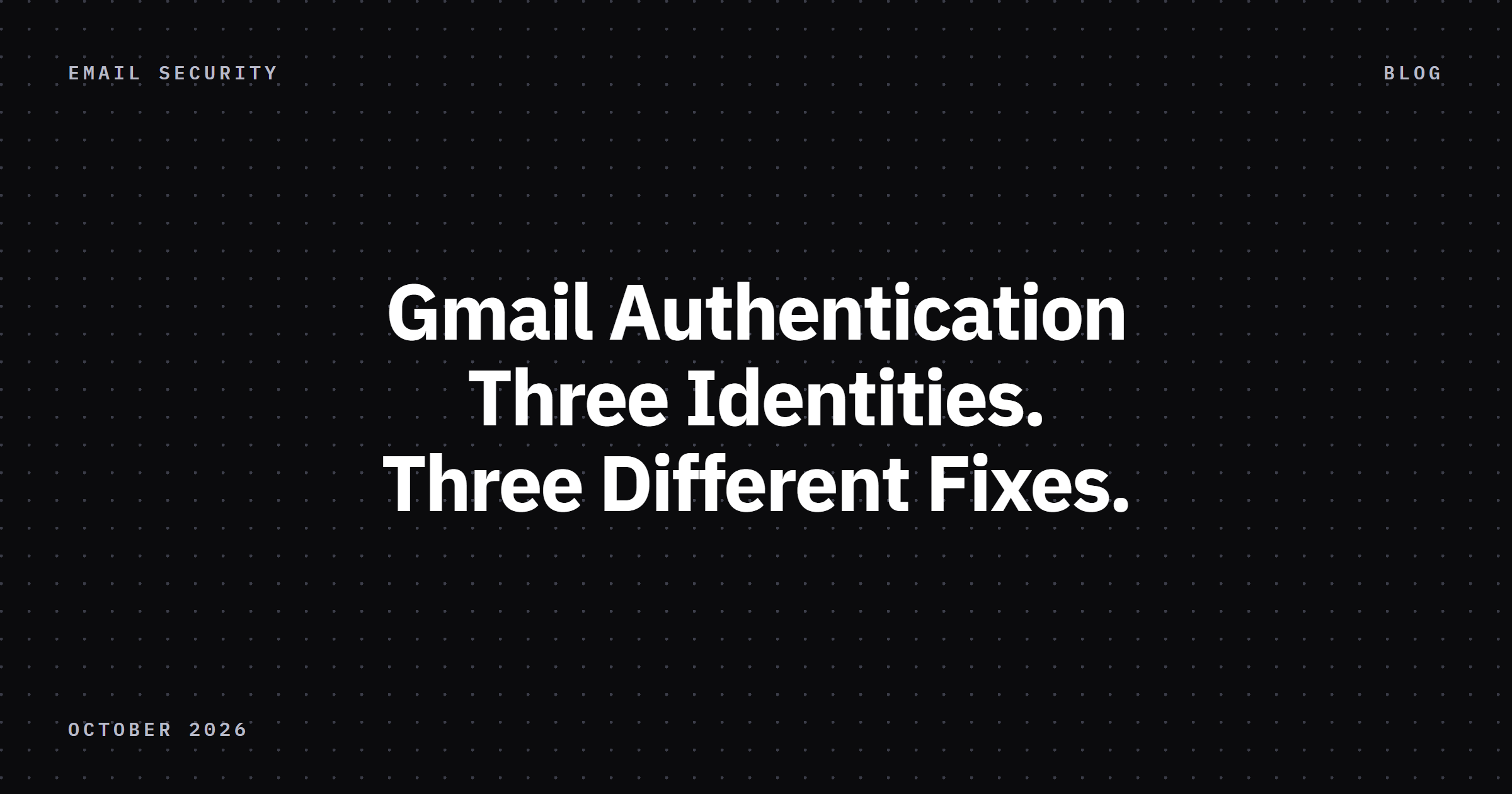 Gmail Authentication: Set Up 2-Step Verification and Check Sender Records