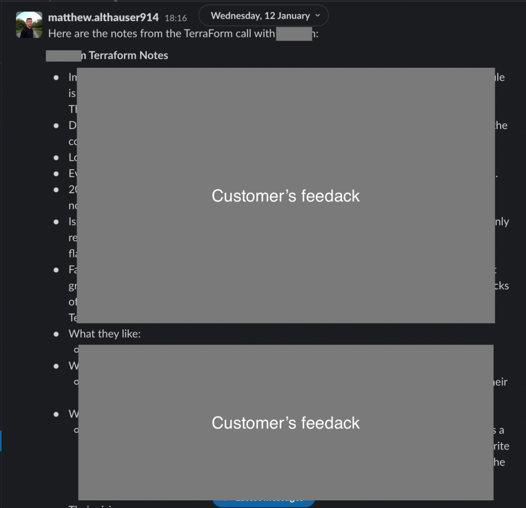 Terraform feature flagging integration