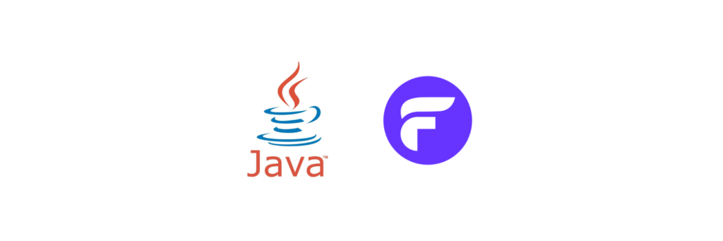 java logo and flagsmith logo side by side