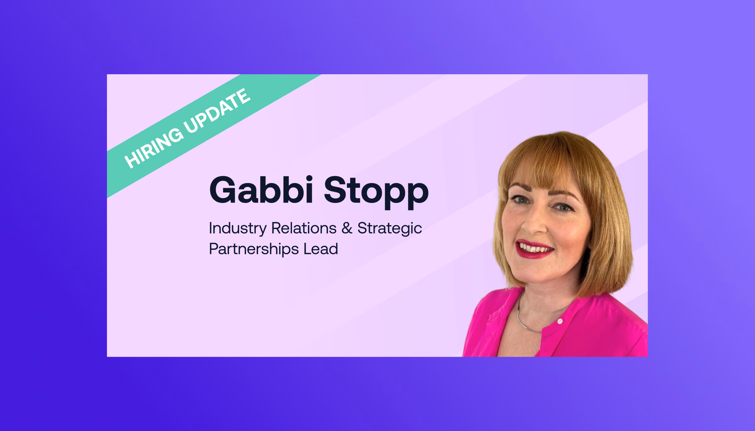 Image of Gabbi Stopp on a Ledgy themed background