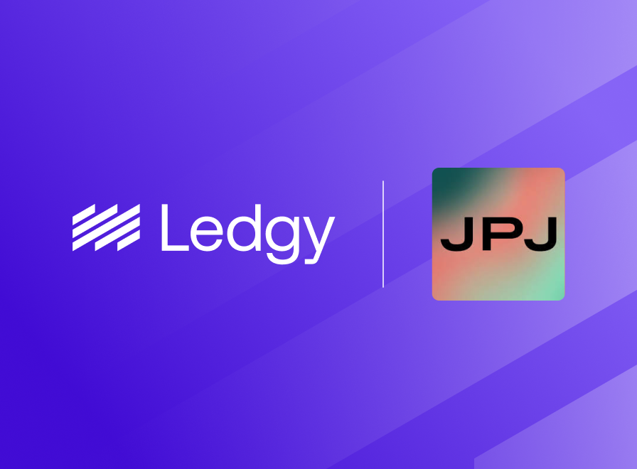 JP Jenkins and Ledgy ogo image to announce partnership