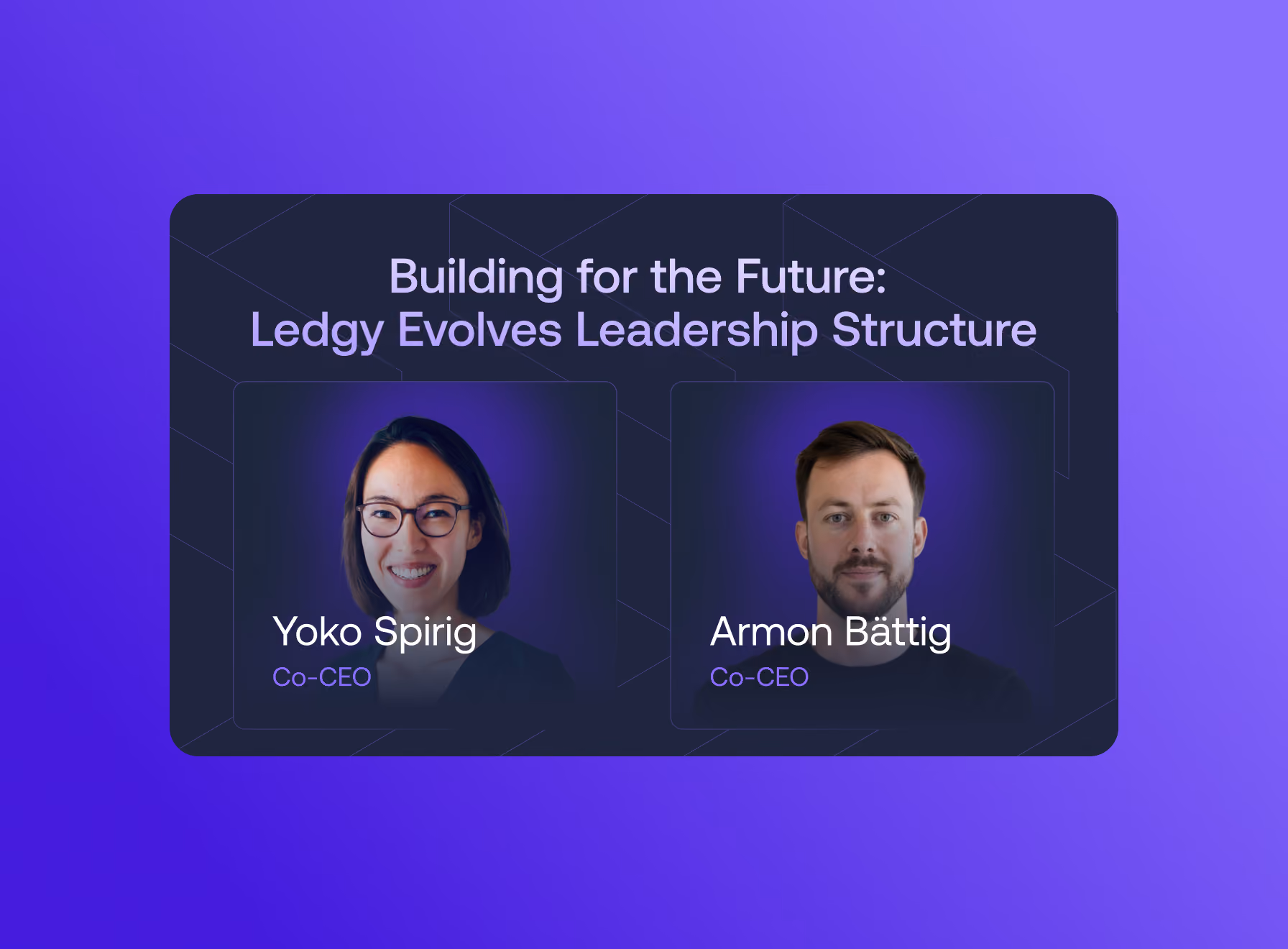 blog tumbnail with ledgy's CEO's