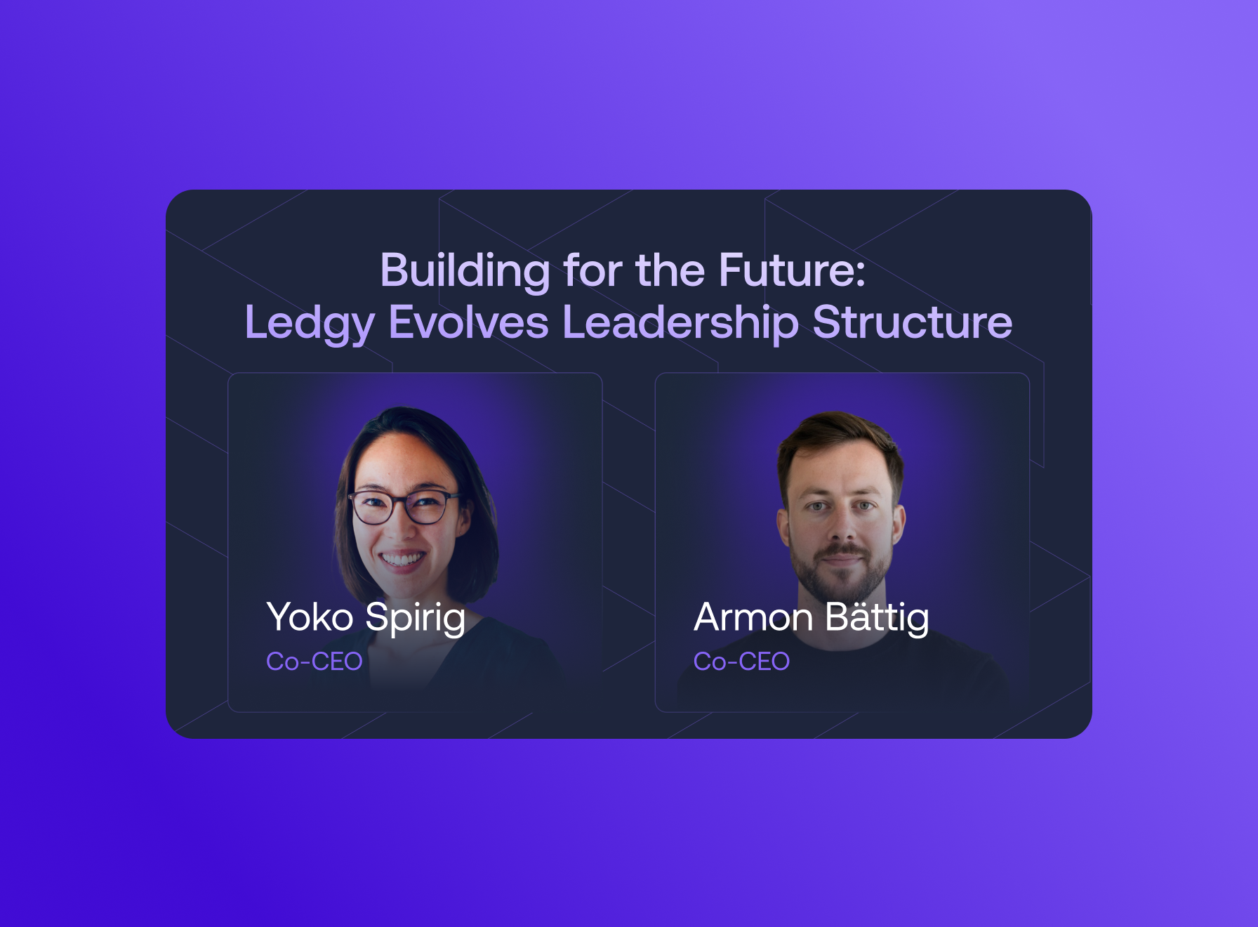 blog tumbnail with ledgy's CEO's