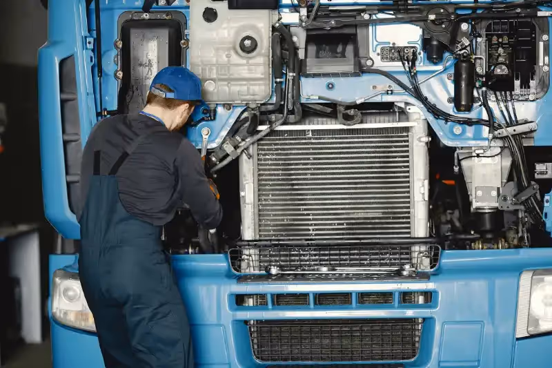 diesel truck AC system repair
