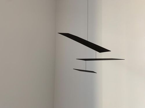 Hanging mobile called Slaabs, from artist Fernando Sandoval