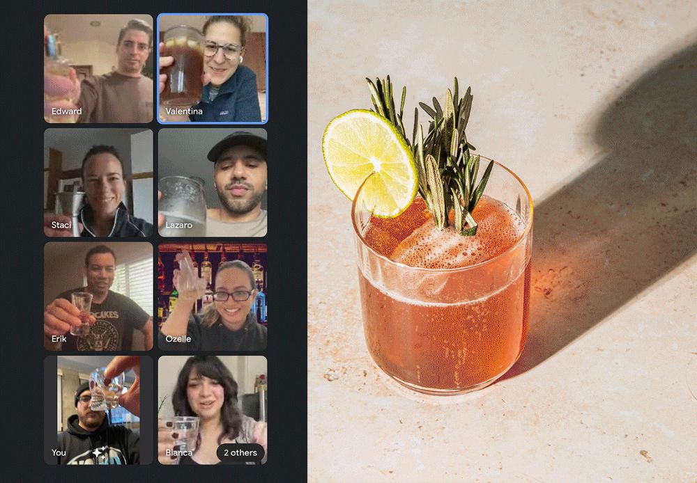 Recap of team days: portrait drawing, mood boards and online games