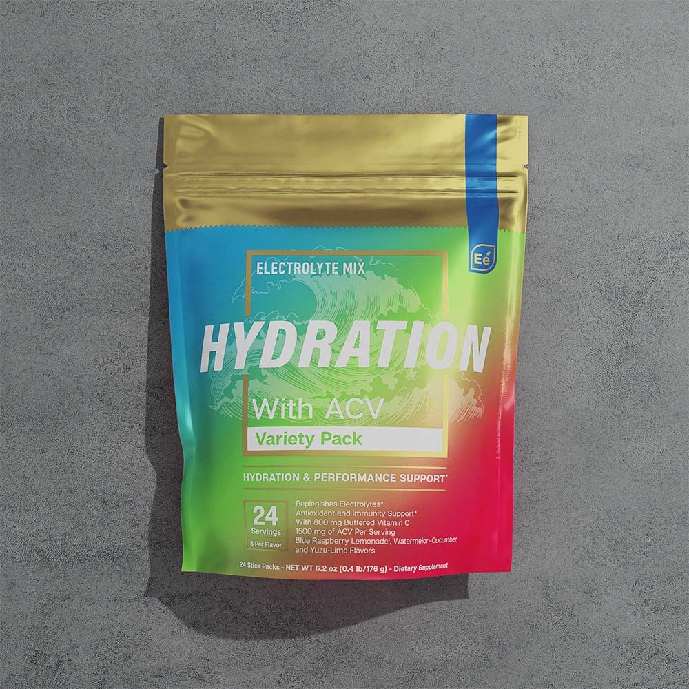Hydration variety pack, 3D render