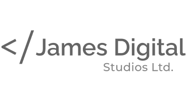 james digital studios logo black
