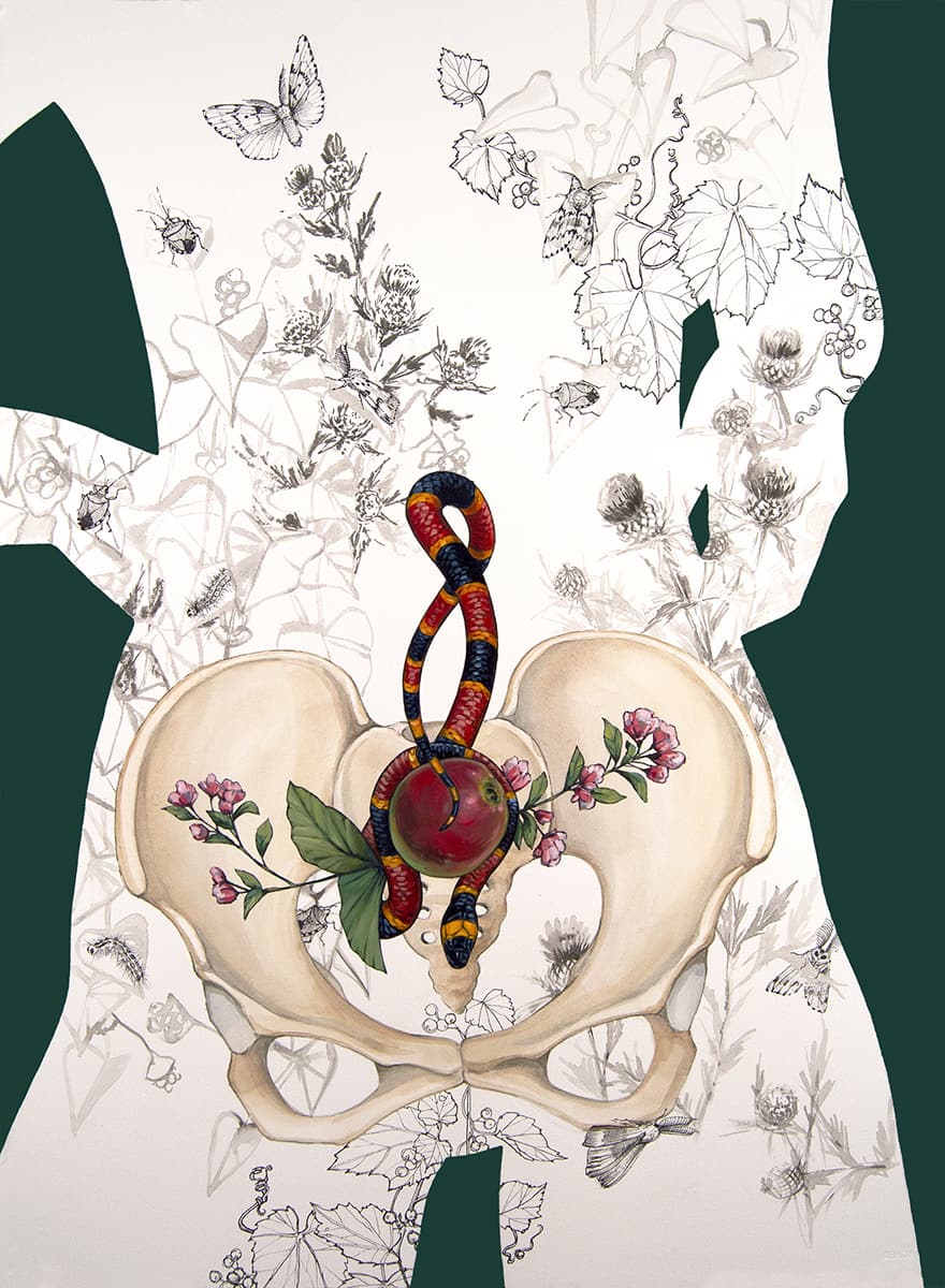 128-2020-Invasive Fertility (Coral Snake and Apple)