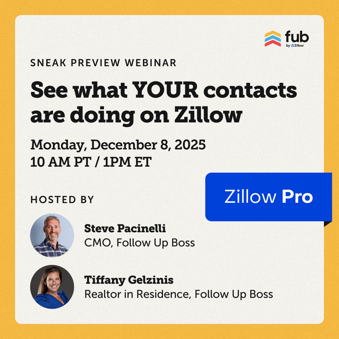 See what YOUR contacts are doing on Zillow